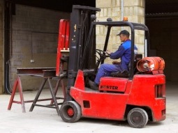 Fork lift facilities may be available